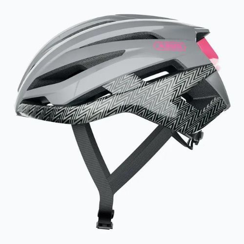 Cyklistická přilba ABUS StormChaser zigzag grey