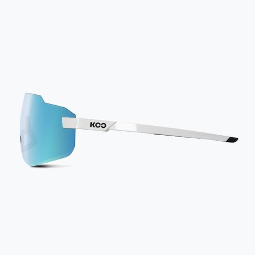 Sluneční brýle Koo Supernova white/turquoise mirror