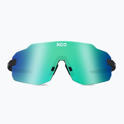 Sluneční brýle Koo Supernova black matt/green mirror