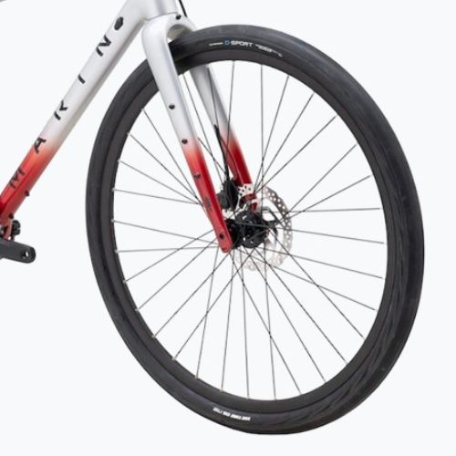 Gravel kolo Marin Headlands 1 700C 2024 gloss chrome/chrome red/black