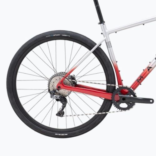 Gravel kolo Marin Headlands 1 700C 2024 gloss chrome/chrome red/black