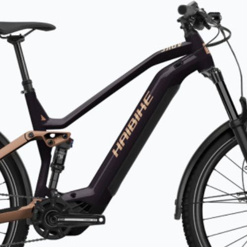 Elektrokolo Haibike Adventr SE 720Wh fialová/koňakový lesk