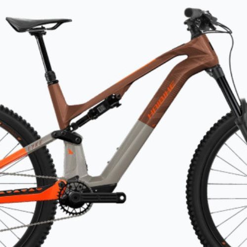 Elektrokolo Haibike Lyke CF 10 430Wh kůže/oranžový lesk