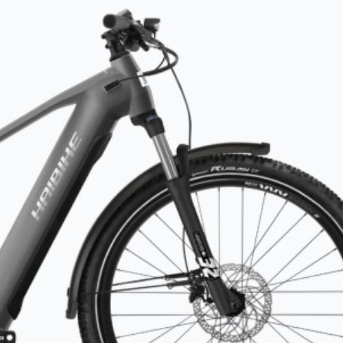 Elektrokolo Haibike Trekking 4 High 720Wh tmavě stříbrné/perleťově matné