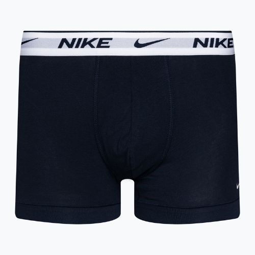 Pánské boxerky Nike Everyday Cotton Stretch Trunk 3 páry modré/oranžové/červené
