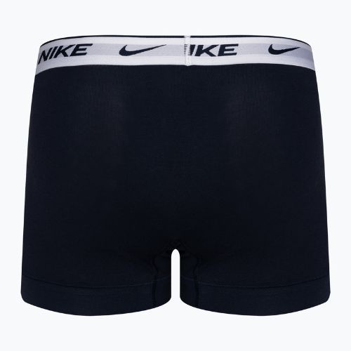 Pánské boxerky Nike Everyday Cotton Stretch Trunk 3 páry modré/oranžové/červené