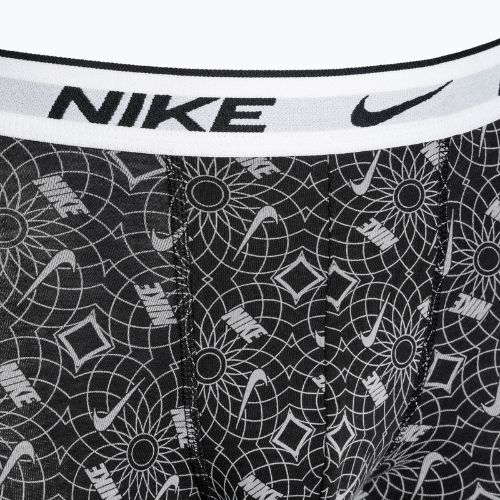 Pánské boxerky Nike Everyday Cotton Stretch Trunk 3 páry černá/modrá/šedá