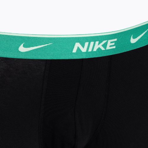 Pánské boxerky Nike Everyday Cotton Stretch Trunk 3 páry modrá/tyrkysová/růžová