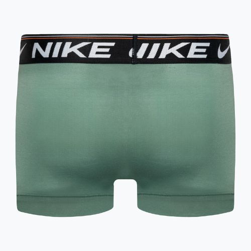 Pánské boxerky Nike Dri-FIT Ultra Comfort Trunk 3 páry tyrkysová/černá/oranžová