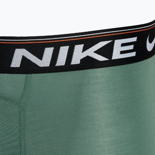 Pánské boxerky Nike Dri-FIT Ultra Comfort Trunk 3 páry tyrkysová/černá/oranžová