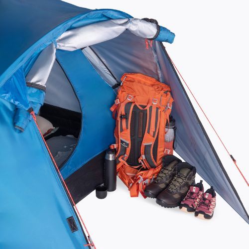 Stanový přístřešek pro 4 osoby KADVA CAMPdome 4 modrý
