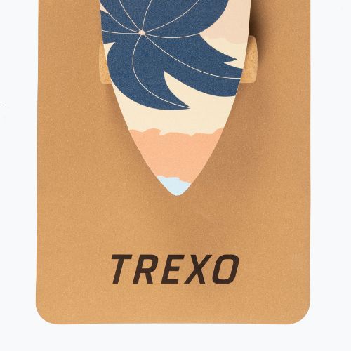 Balanční deska + podložka + váleček XTREXO BBS01 modrá/oranžová