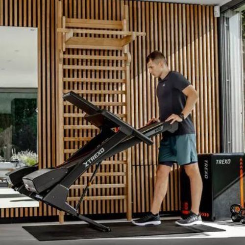 Běžecký pás elektrický  XTREXO X400 černý