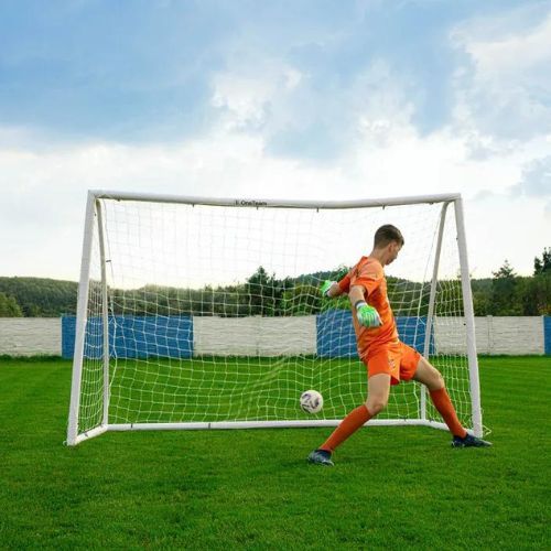 Fotbalová branka OneTeam z PVC 300 x 200 cm bílá