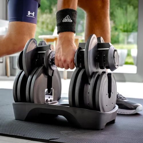 Nastavitelná činka XTREXO TXO-B4W001 40 kg black