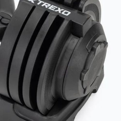 Nastavitelná činka XTREXO TXO-B4W004 12kg černá