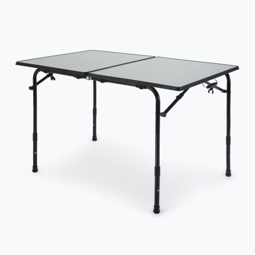 Skládací turistický stůl KADVA CAMPtable velký pro 4-6 osob šedý