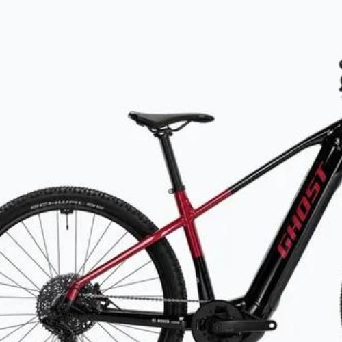 Ghost E-Teru Universal High 625Wh černá/metalická rezavě červená lesklá elektrická kola