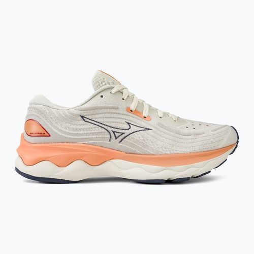 Dámské běžecké boty Mizuno Wave Skyrise 4 snow white/blue/coral reef