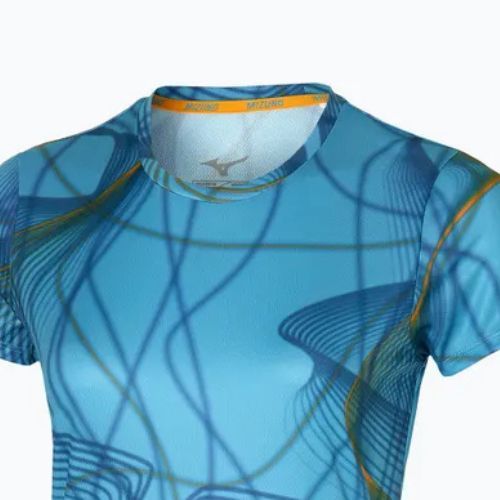 Dámské běžecké tričko Mizuno Graphic Tee milky blue