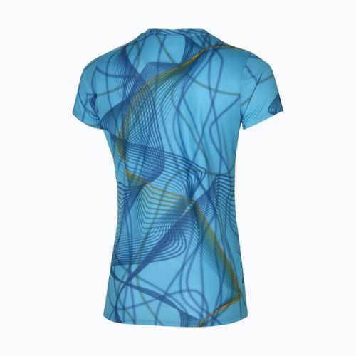 Dámské běžecké tričko Mizuno Graphic Tee milky blue