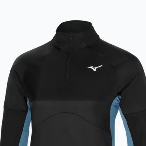 Dámské běžecké tričko s dlouhým rukávem Mizuno Hybrid black