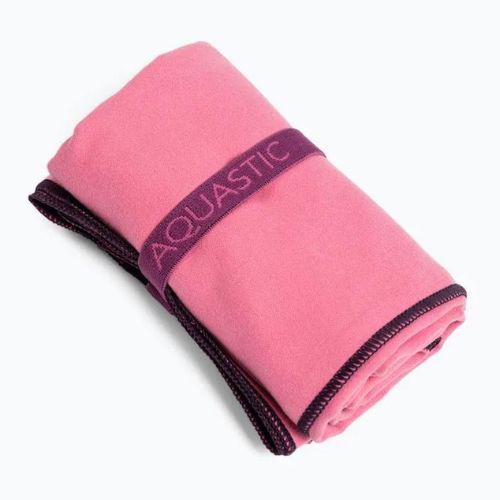 Rychleschnoucí ručník  AQUASTIC Havlu M růžový 