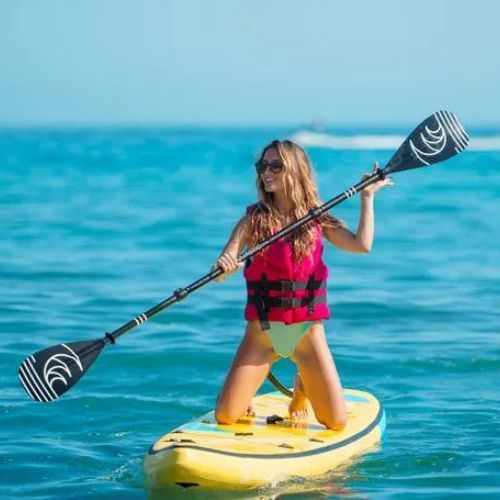 Deska SUP AQUASTIC Touring 12'6" žlutá