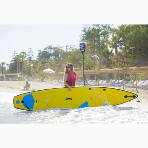 Deska SUP AQUASTIC Touring 12'6" žlutá