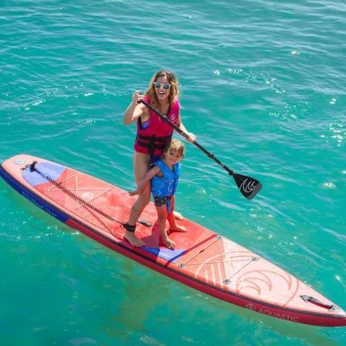 Deska SUP AQUASTIC Touring 12'6" 2024 červená