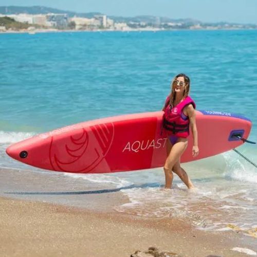 Deska SUP AQUASTIC Touring 12'6" 2024 červená