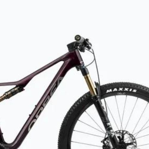 Horské kolo Orbea Oiz M-Pro 2024 wine red carbon view/titan