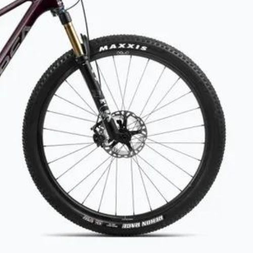 Horské kolo Orbea Oiz M-Pro 2024 wine red carbon view/titan