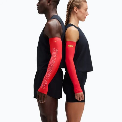 Běžecké rukávy Hoka Airolite cerise