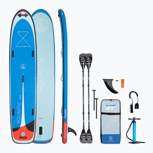 Prkno SUP AQUASTIC Tourer 12'2" modrá