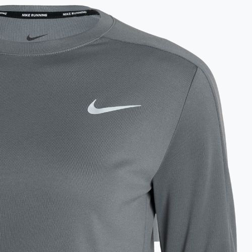 Dámské běžecké tričko s dlouhým rukávem Nike Dri-Fit Crew-Neck smoke grey