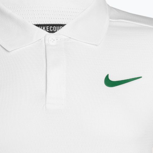 Pánské tenisové tričko Nike Court Dri-Fit Advantage Polo white/malchite
