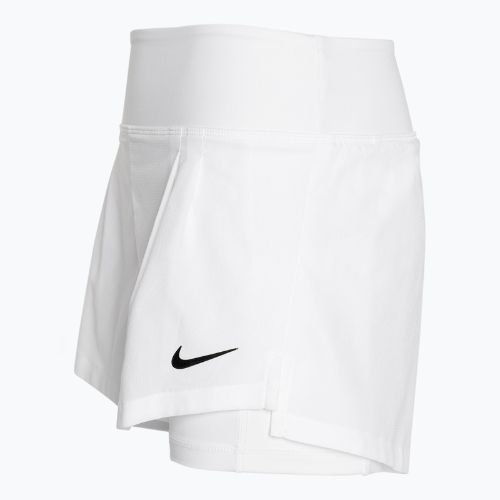 Dámské tenisové šortky Nike Court Dri-Fit Advantage bílá/bílá/černá