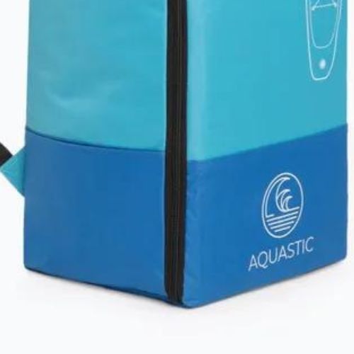 SUP AQUASTIC Touring 12'6" batoh na prkno modrý