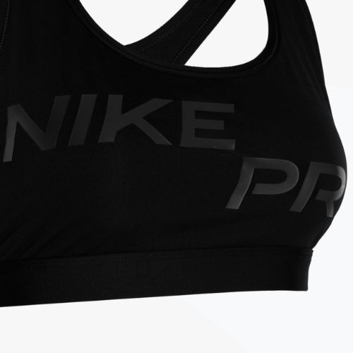 Podprsenka Nike Pro Swoosh Light Support černá/bílá
