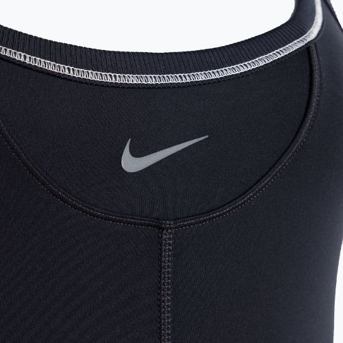 Dámská kombinéza Nike One Dri-FIT Short black/light orewood brown/cool grey