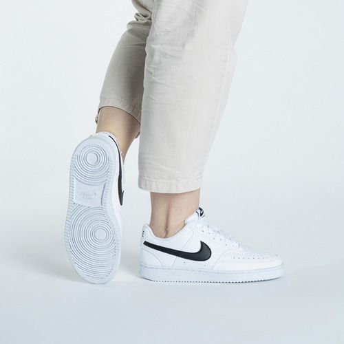 Dámské boty Nike Court Vision Low Next Nature white//white/black