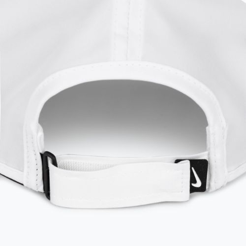 Nike Dri-Fit Club Cap Unstructured Featherlight bílá/černá