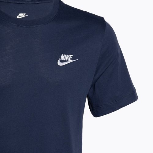 Pánské tričko Nike Sportswear Club black midnight navy/white