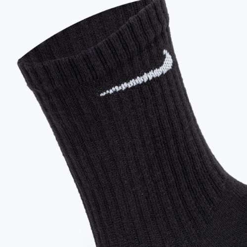 Ponožky Nike Everyday Cushioned Crew 3 páry černá/bílá
