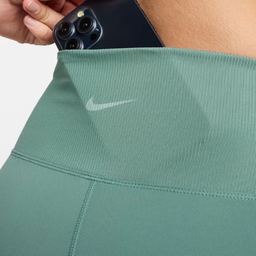 Dámské šortky Nike One Rib High-Waisted 5" Biker bicoastal/white