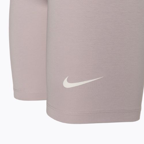 Dámské šortky Nike Sportswear Classic High-Waisted 8" Biker shorts platinum violet/sail