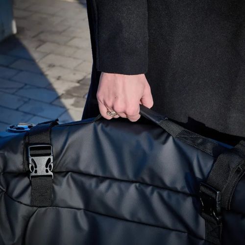 Střední cestovní kufr KADVA Lazio 74 l černý