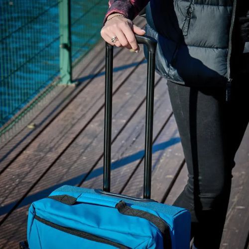 Střední cestovní kufr KADVA Lazio 74 l modrý