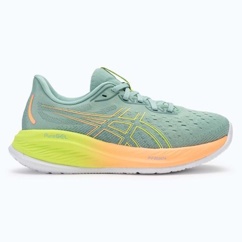ASICS Gel-Cumulus 26 Paris dámská běžecká obuv light celadon/safety yellow